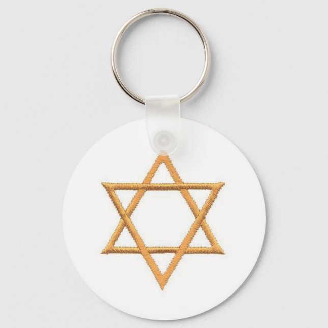 Happy Passover Key Ring (Front)