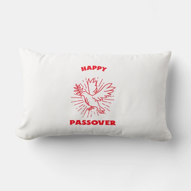 Happy passover lumbar cushion (Front)