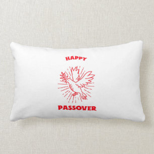 Happy passover lumbar cushion