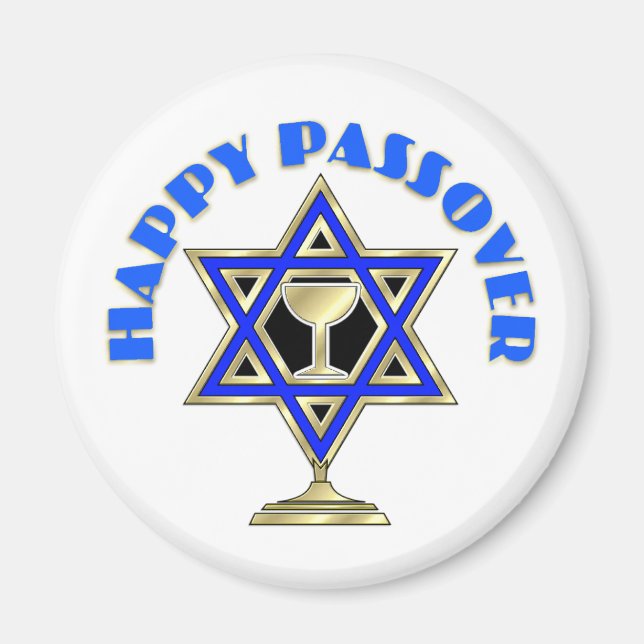 Happy Passover Magnet (Front)