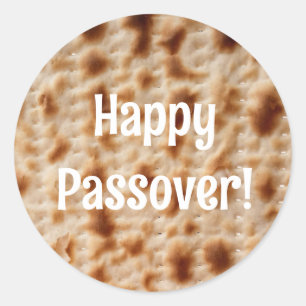 Happy Passover Matzah Sticker
