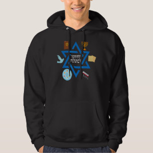 Happy Passover Matzos 2022 Hebrew Pesach Seder Mat Hoodie
