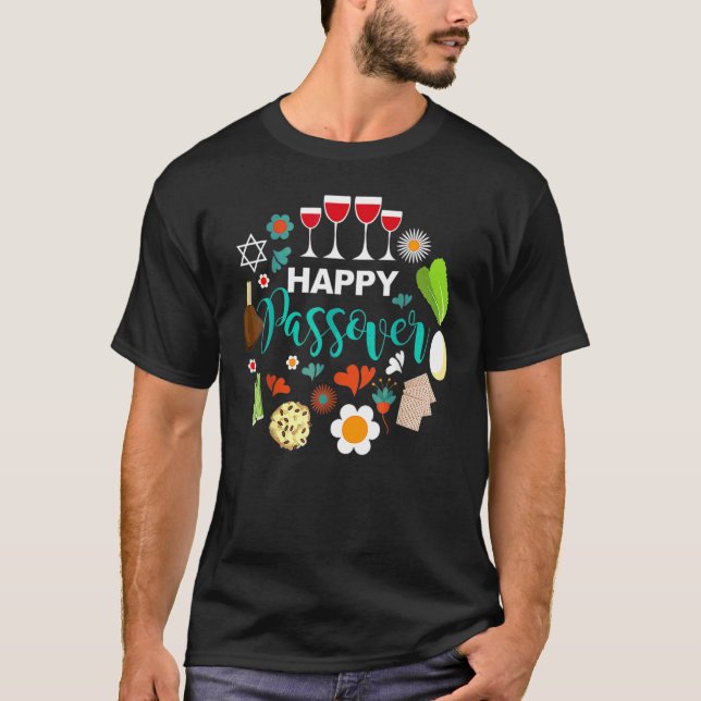 Happy Passover Meal Seder Dinner 2 T-Shirt (Front)