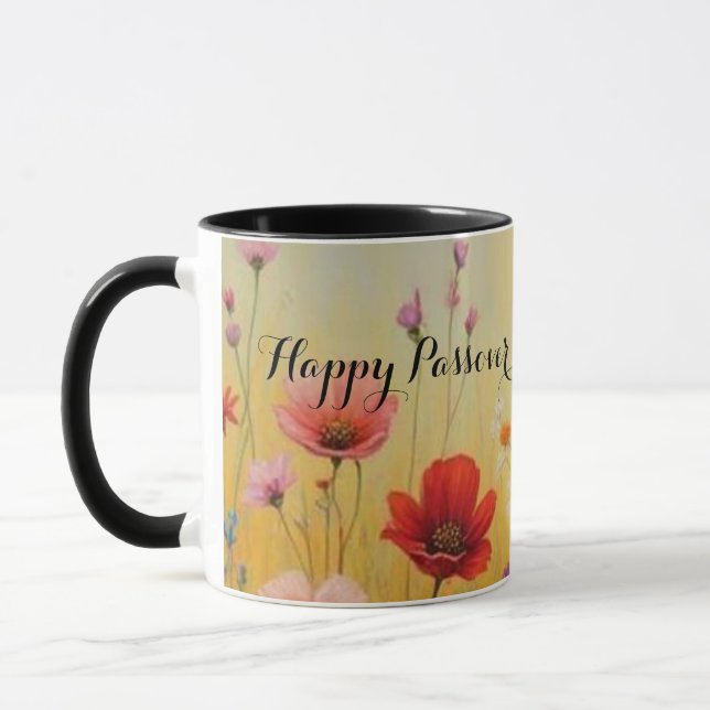 "Happy Passover" Mug (Left)