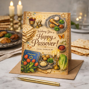 Happy Passover Postcard