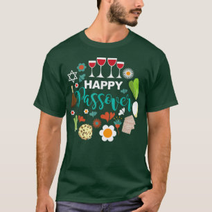 Happy Passover Seder Dinner Jewish Holiday 2022  T-Shirt