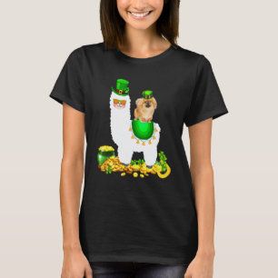 Happy Patrick S Day Leprechaun Pekingese Riding Ll T-Shirt