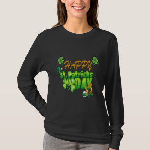 Happy Patricks Day Cool St Patrick S Day Cute Luck T-Shirt