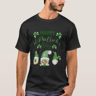 Happy Patrick's Day Rex Three Gnomes T-Shirt