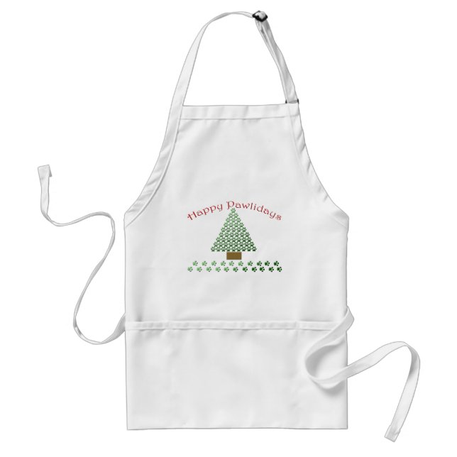 happy pawlidays copy1 standard apron (Front)