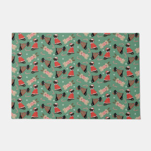Happy Pawlidays Labrador Retriever Dogs Doormat