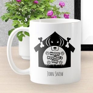 Happy Pawther's Day Cute Coffee Mug