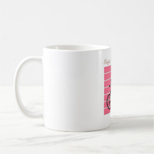 Happy Pedal Dancing - Cool Bike Rider Design Coffee Mug