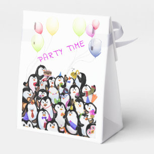 Happy Penguin Favour Boxes