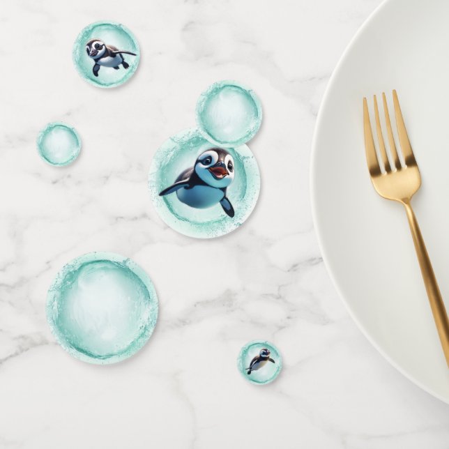 Happy Penguins Table Confetti (Group)