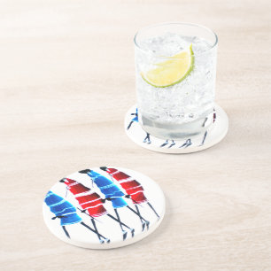 Happy People Masai Morans.png Coaster