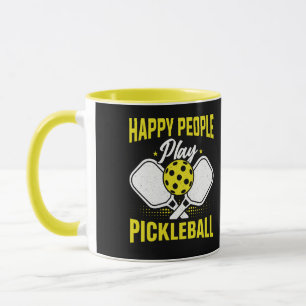 Happy People Play Pickleball Mug