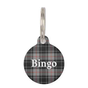 Happy Pet Clan Moffat Tartan Plaid Tag