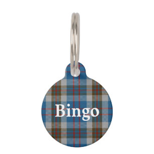 Happy Pet Clan Thompson Tartan Plaid Tag