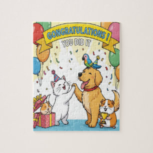 Happy Pets Jigsaw Puzzle