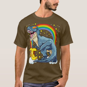 Happy Pi Day 314 Dinosaur T Rex Pi Mathematics Mat T-Shirt