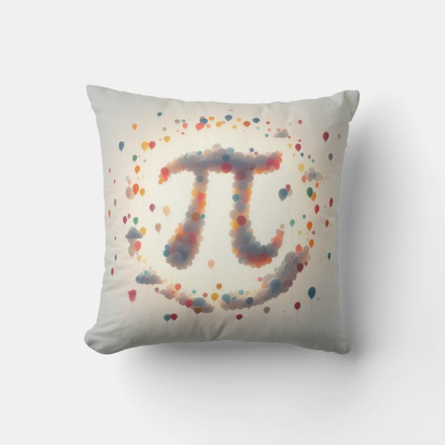 Happy pi day 3.14 cushion (Front)