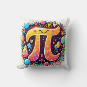 Happy pi day 3.14 cushion