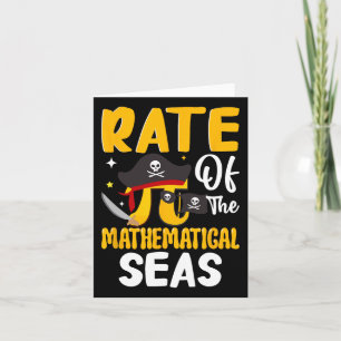 Happy Pi Day 3.14 Pi - Funny Rate Of The Mathemati Card