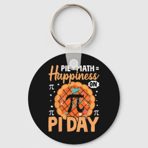 Happy Pi Day 3.14 Pi Pie + Math = Happiness On Pi Key Ring