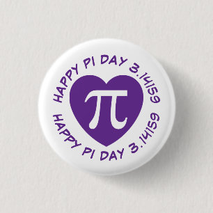 Happy Pi Day 3 Cm Round Badge