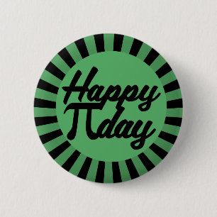 Happy Pi Day 6 Cm Round Badge