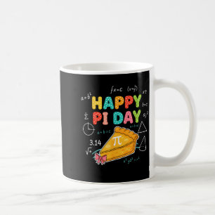 Happy Pi Day Bow Pie Girls Kids 3,14 Pi Number Sym Coffee Mug