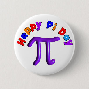 Happy Pi Day Buttons