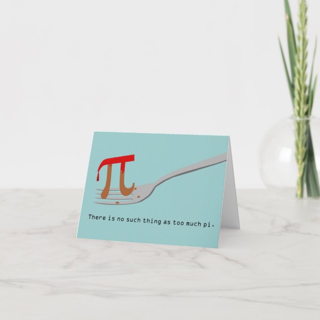 Happy Pi Day Card (Front)