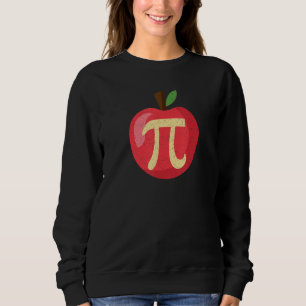 Happy Pi Day Cute Apple Pie 3 14 Funny Science Mat Sweatshirt