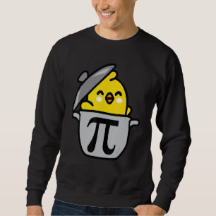 Happy Pi Day Funny Chicken Pot Pie 3.14 Science Ma Sweatshirt