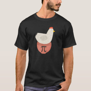 Happy Pi Day Funny Chicken Pot Pie 3 14 Science Ma T-Shirt