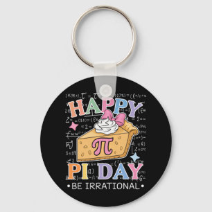 Happy Pi Day Funny Math Coach Teacher Pi Day Coque Key Ring