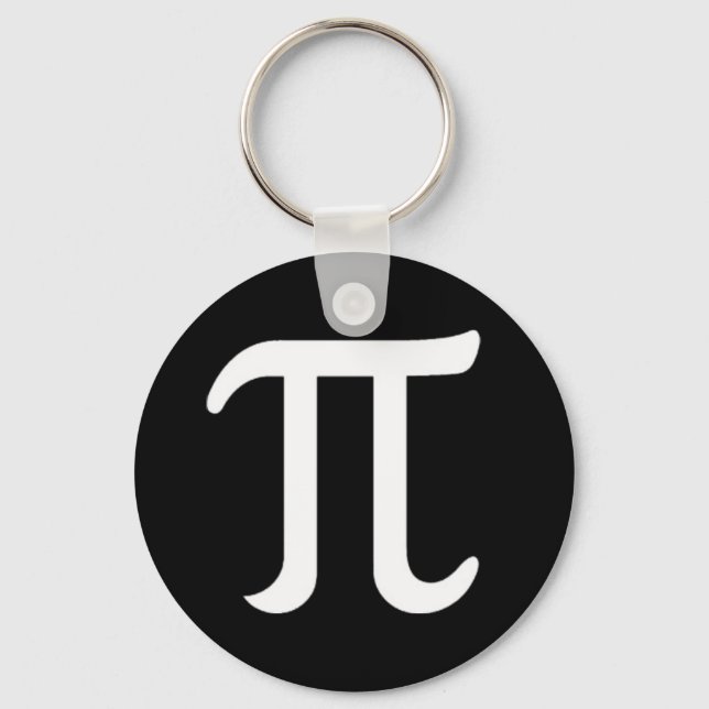 Happy Pi Day Key Ring (Front)