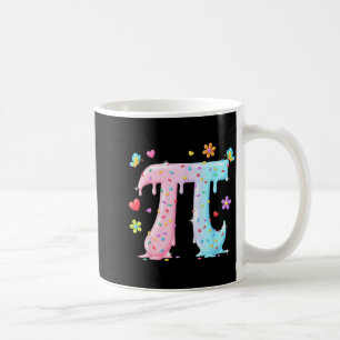 Happy Pi Day Math Teacher Dripping Ice Cream Pi Da Coffee Mug