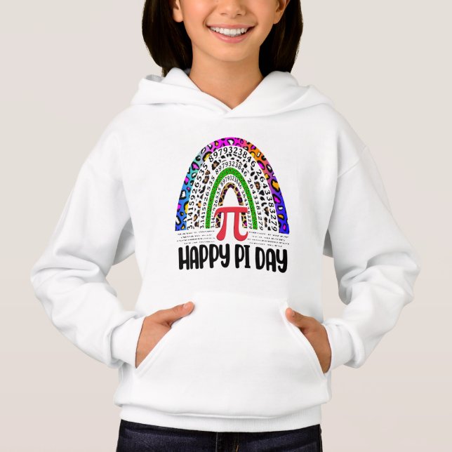 Happy Pi Day Mathematic Leopard Rainbow, 3 14 (Front)
