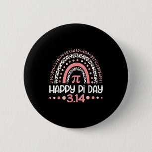Happy Pi Day Mathematic Math Teacher Gift Leopard 6 Cm Round Badge