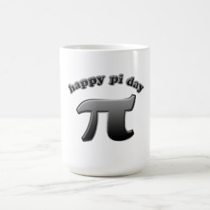 Happy Pi Day Pi Symbol for Math Nerds on March 14 Coffee Mug