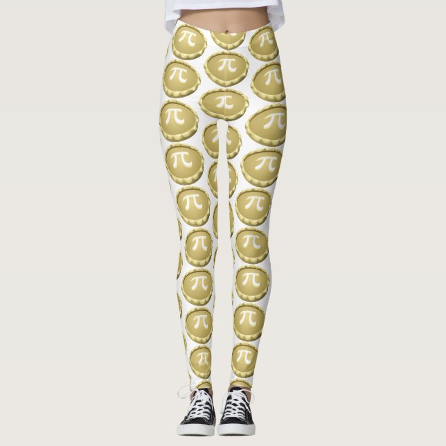 happy pi day pie leggings (Front)