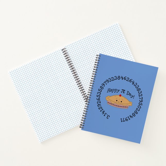 Happy Pi Day Pie Notebook (Inside)
