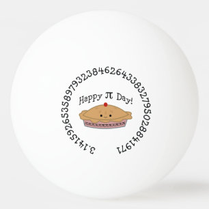 Happy Pi Day Pie Ping Pong Ball