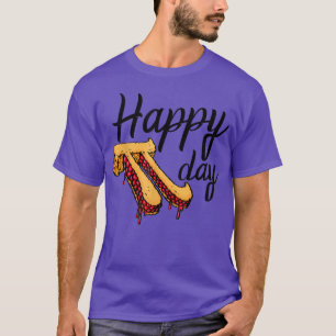 Happy Pi Day Pizza Funny Mathletics Pizza Foodie T T-Shirt