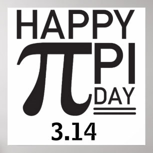 Happy Pi Day Poster