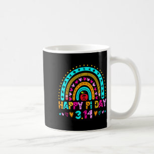 Happy Pi Day Rainbow 3.14 Pi Number Math Teacher G Coffee Mug