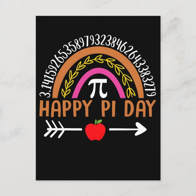 Happy Pi Day Shirt Design Print Template (Front)